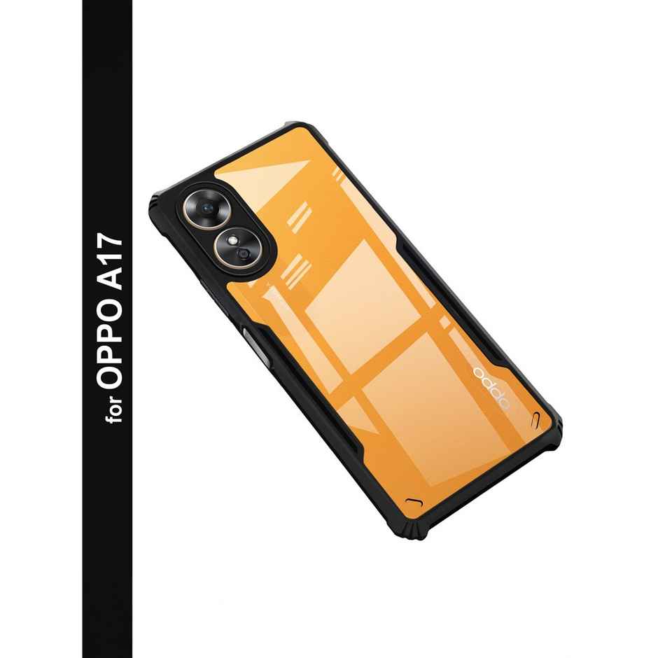 Zapcase Back Cover for OPPO A17 | Matte-Black