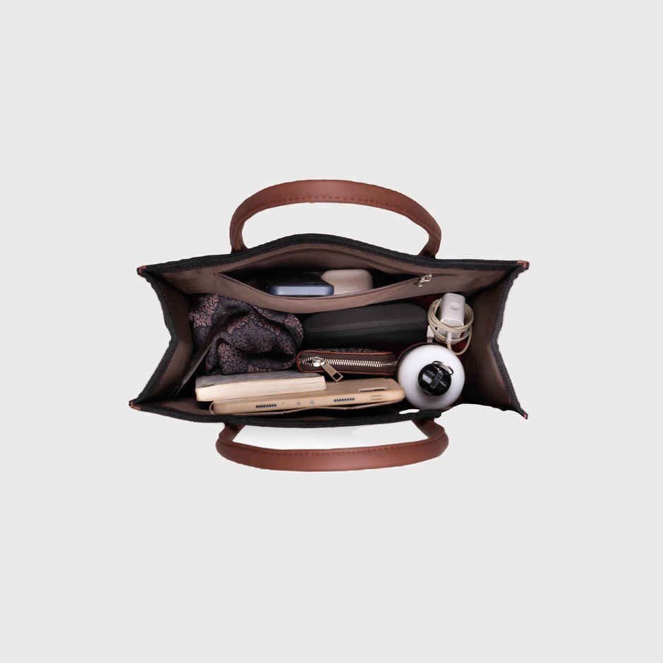 Zouk Gwalior Weaves Book Tote - Multicolour