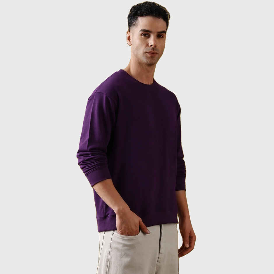Dillinger Men's Pure Cotton Oversized T-shirt | Lavender - L