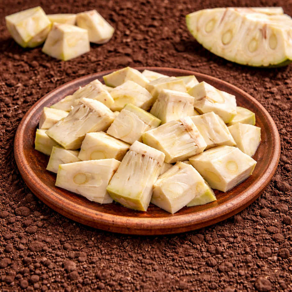 Organically Grown Jackfruit Raw Cut