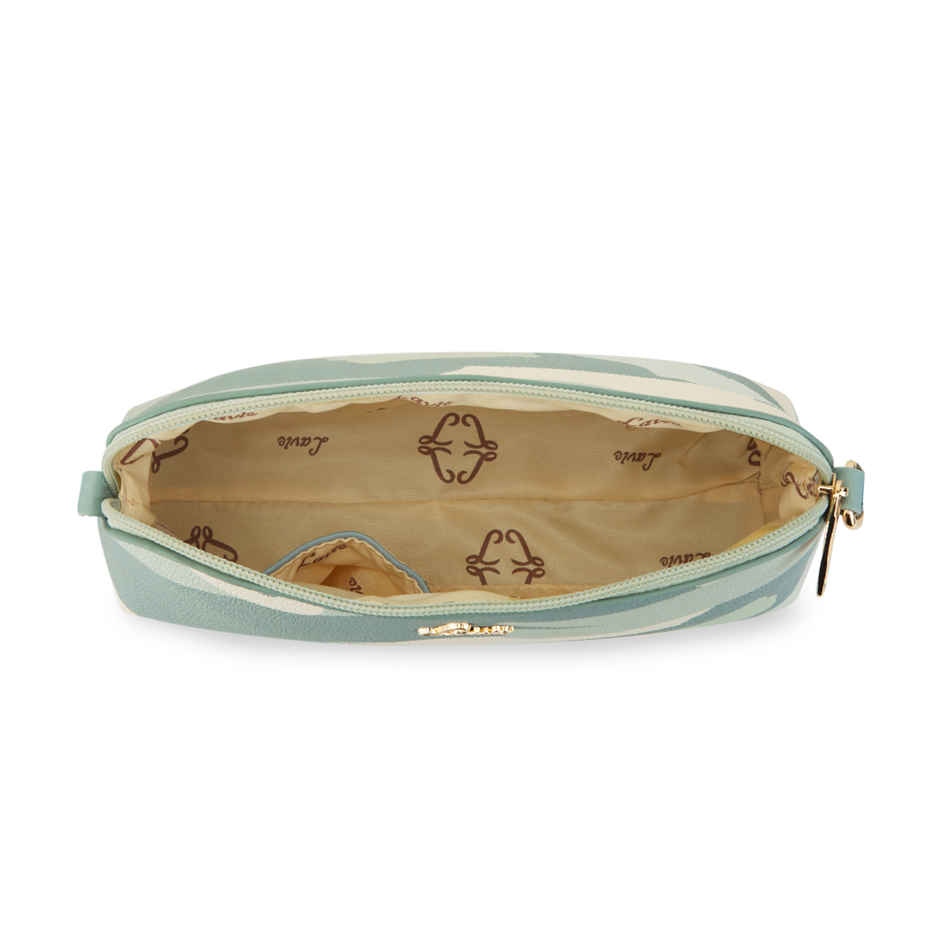 Lavie Women's Prined Dm Cross Body Sling Bag | Ladies Purse Handbag | Green