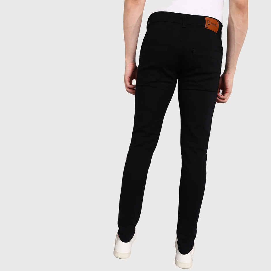 Urbano Fashion Men's Jeans Slim Fit Stretchable | Black | 30