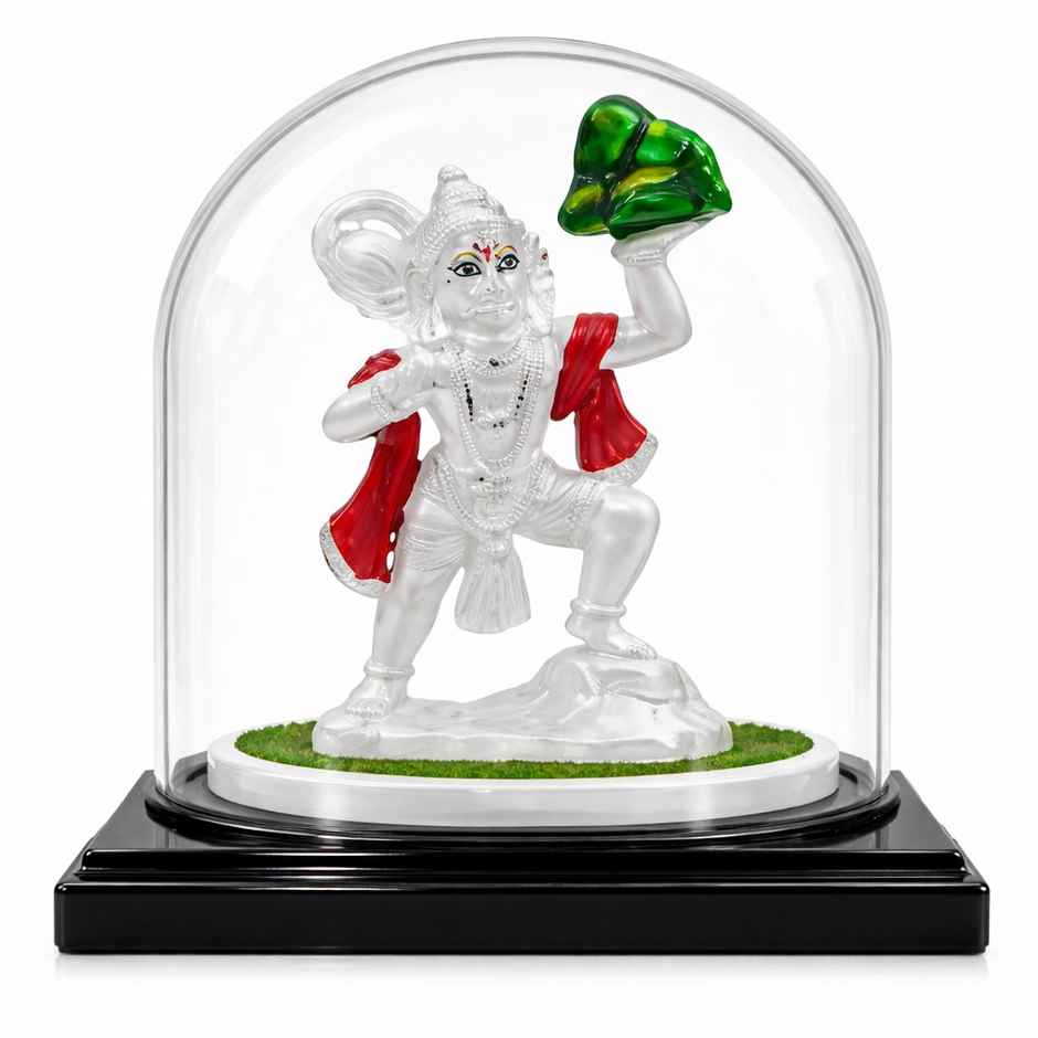 Pure Silver Hanuman Silver Idols for Home Temple | 4 grm | PNG Jewellers