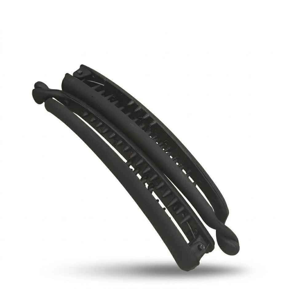 Banana Clip Matte | Large for Girls and Women | Black