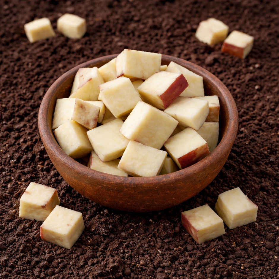 Organically Grown Sweet Potato Diced