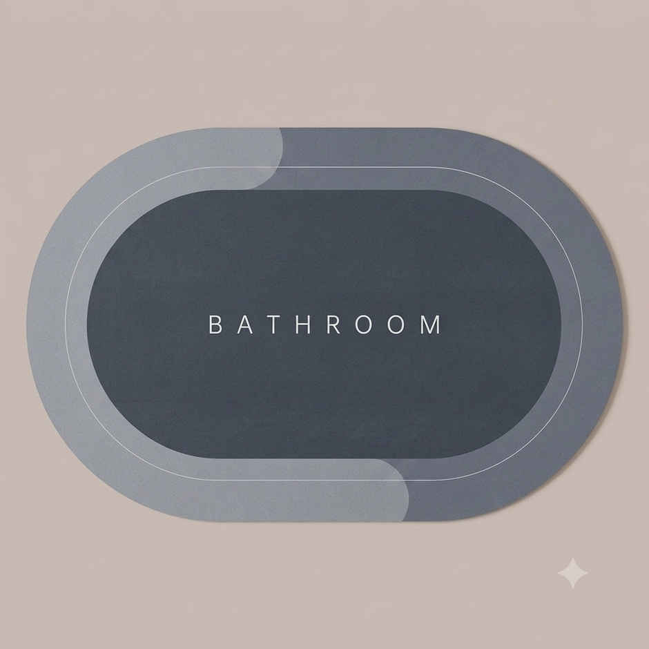 Daluci Rubber Bathroom Mat For Non-Slip Safety and Comfort|Multicolour