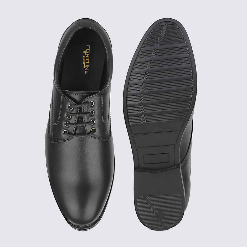 Liberty Apparel Men's Fortune Majestic-1 Formal Derby Shoes | Black - UK 8