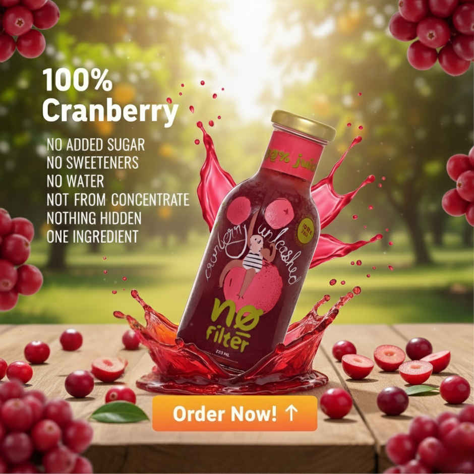 No filter Real Cranberry Juice
