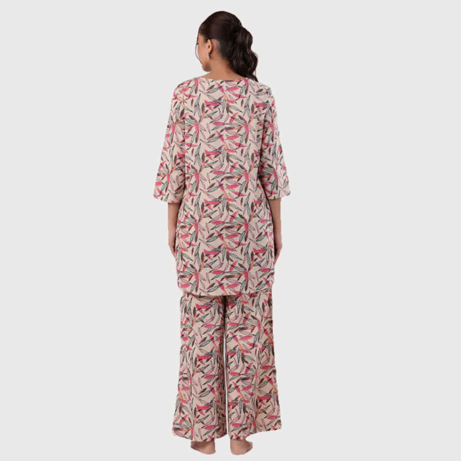 Sanskrutihomes Women Printed Colour Multicolor Night Suit SE-NSP-628 | S