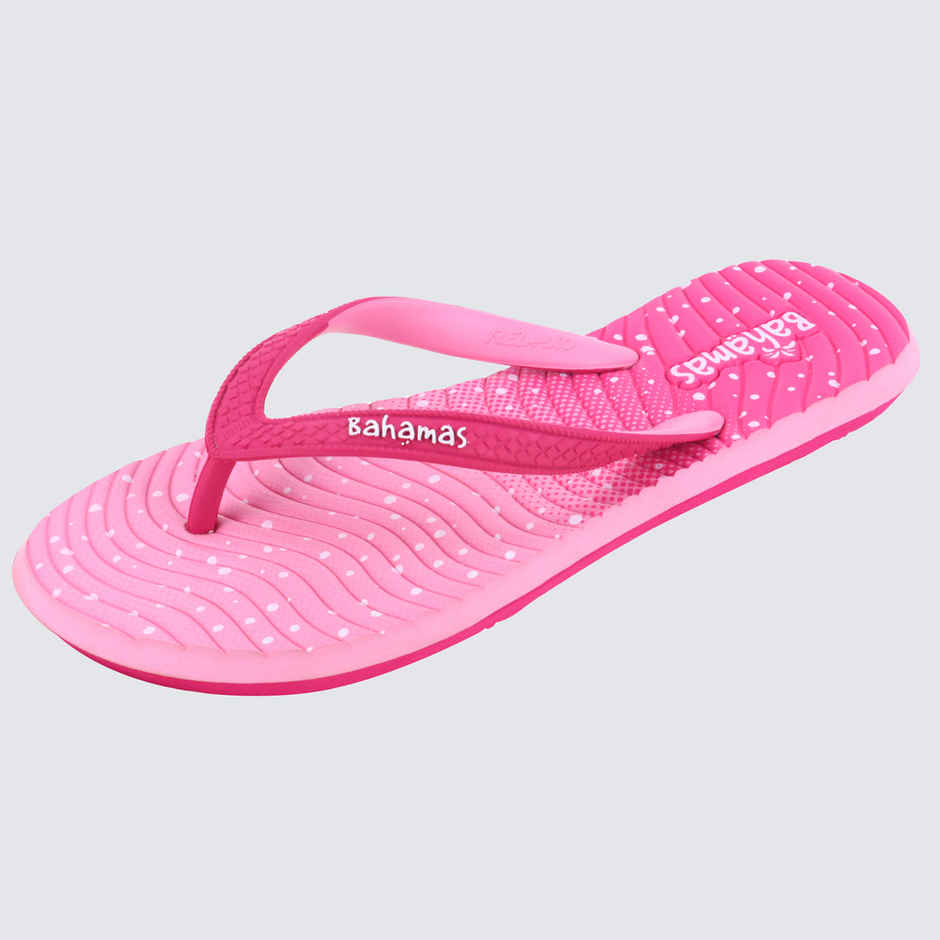 Bahamas Women's Slippers | BHL-228 | Magenta & Light Pink - UK 5