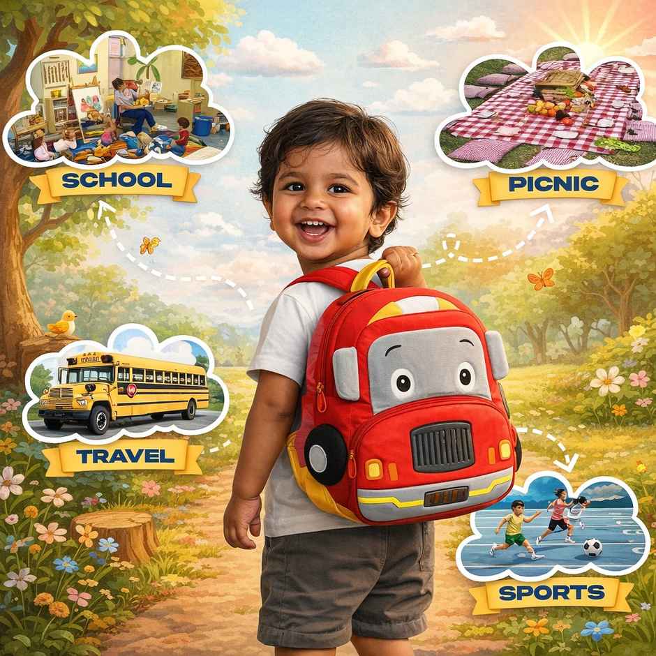 Kidara Fire Brigade Toddler Backpack Multicolor