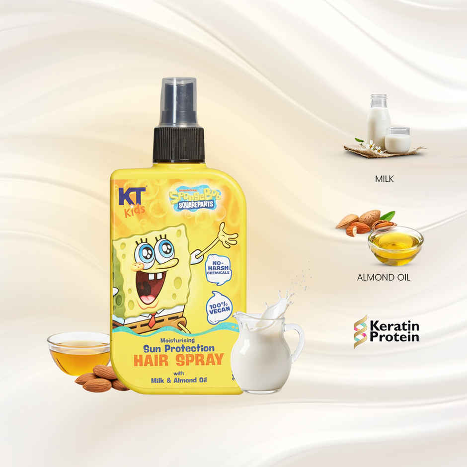 Moisturizing Sun Protection Hair Spray Milk and Almond Oil