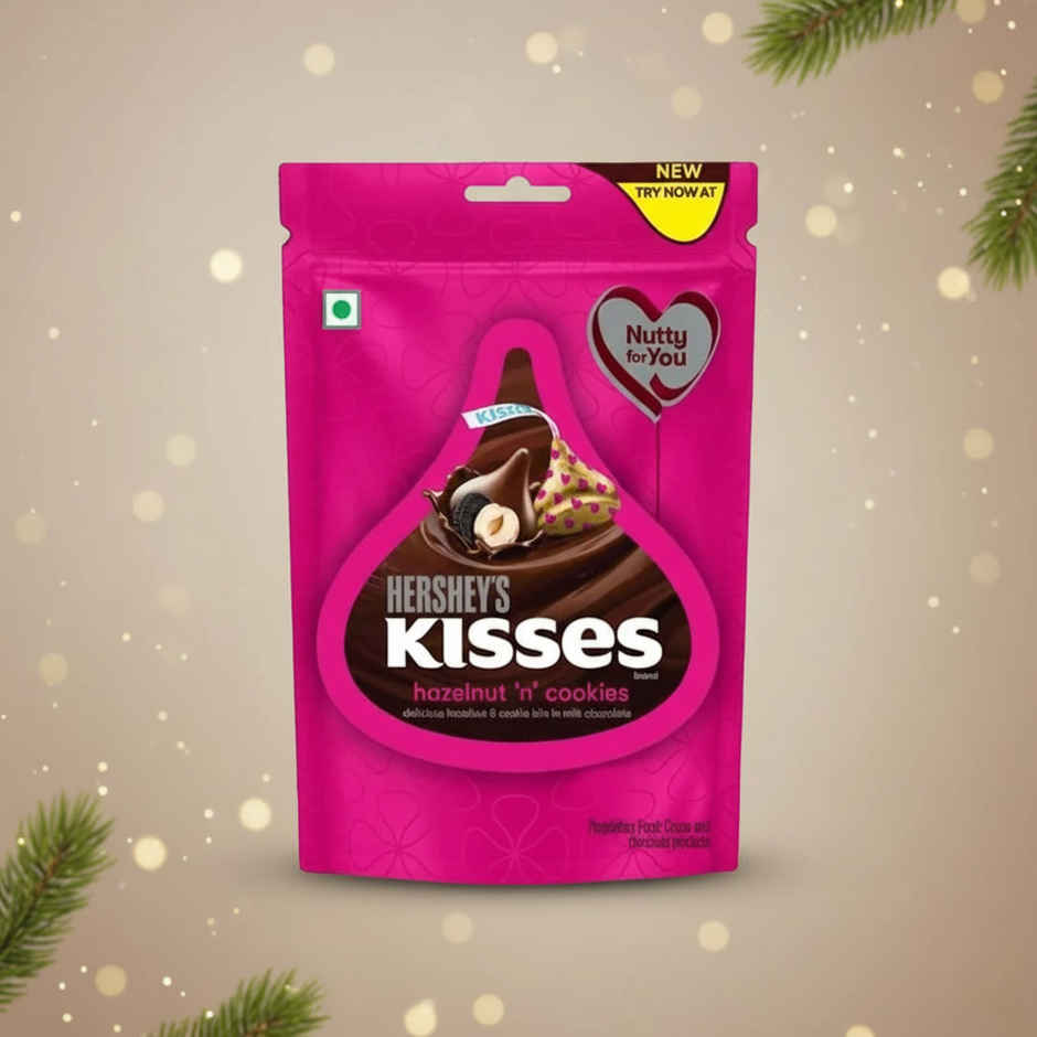 Hershey's Kisses Hazelnut 'N' Cookies | Chocolate Share Bag Small