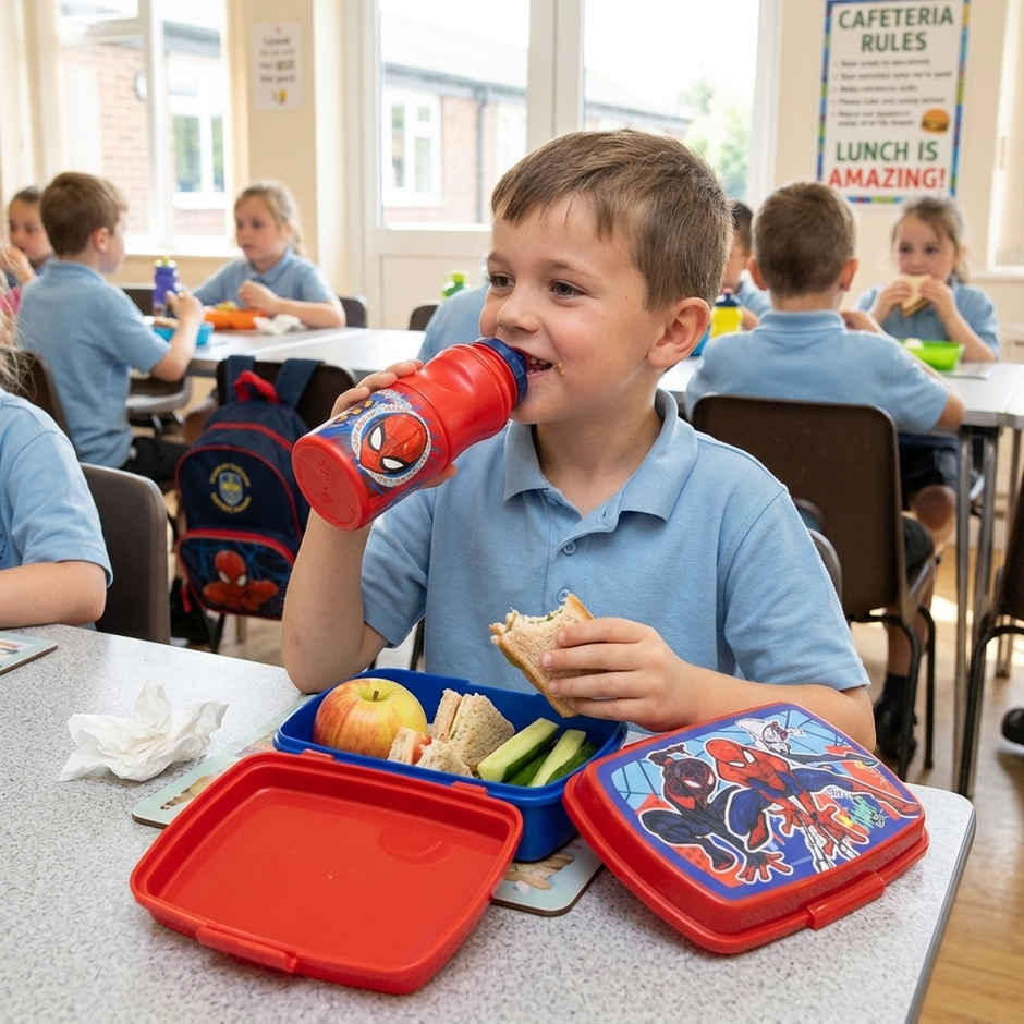Striders Back To School In Gift Box Spiderman Mob Rules