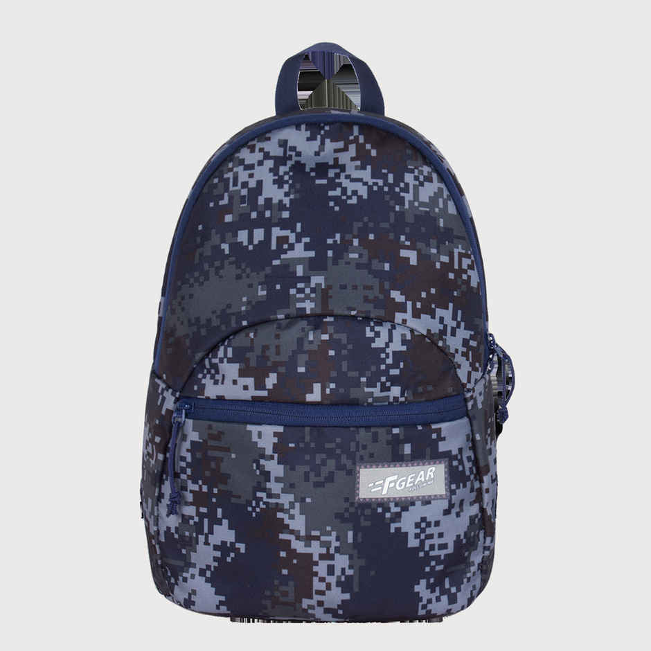 F Gear Unisex Camouflage Nylon 7 L Backpack | Navy