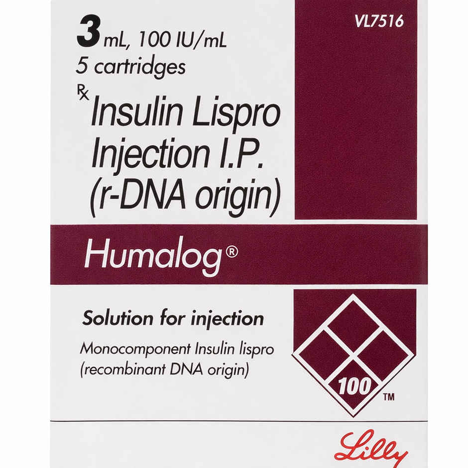 Humalog 100 IU/ml Solution for Injection