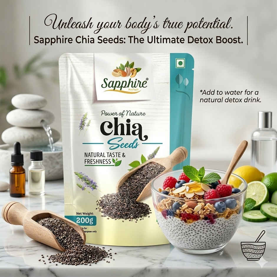 Sapphire chia seeds