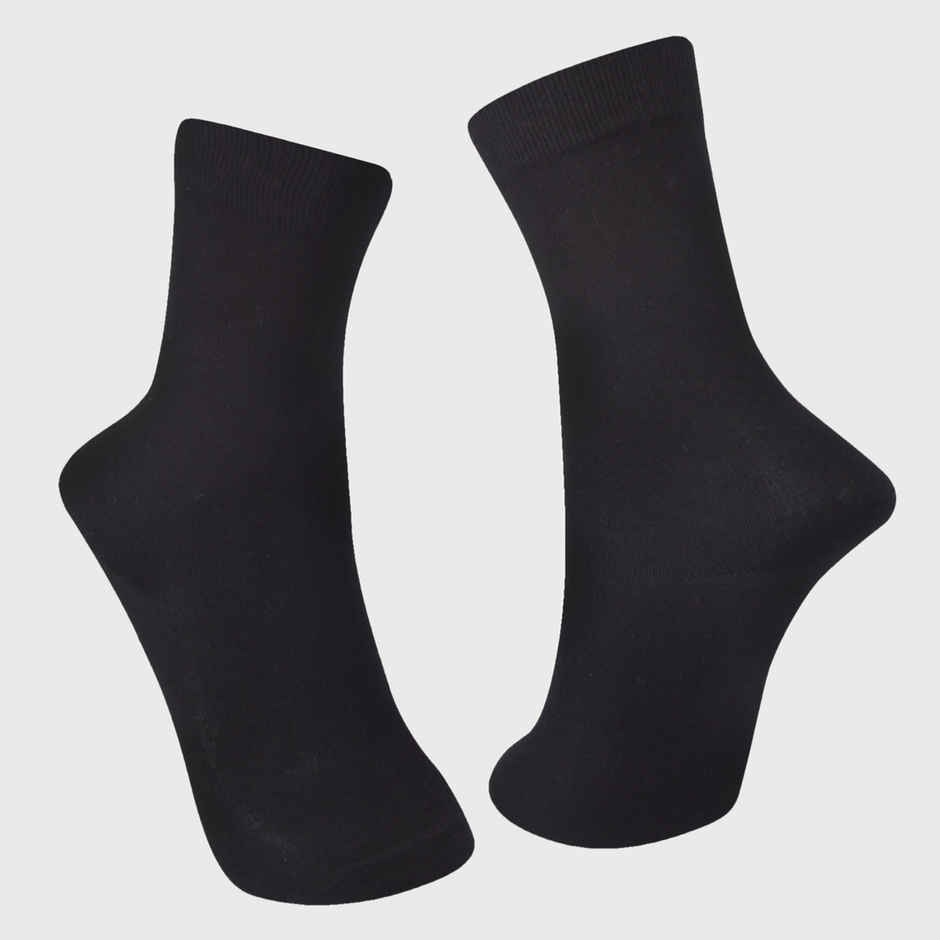 Englo Unisex Cotton School Socks | Black | 5 - 8 years