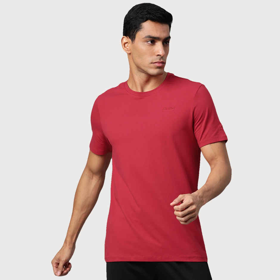 Alcis Men's Cotton Lycra Tee | Red | S