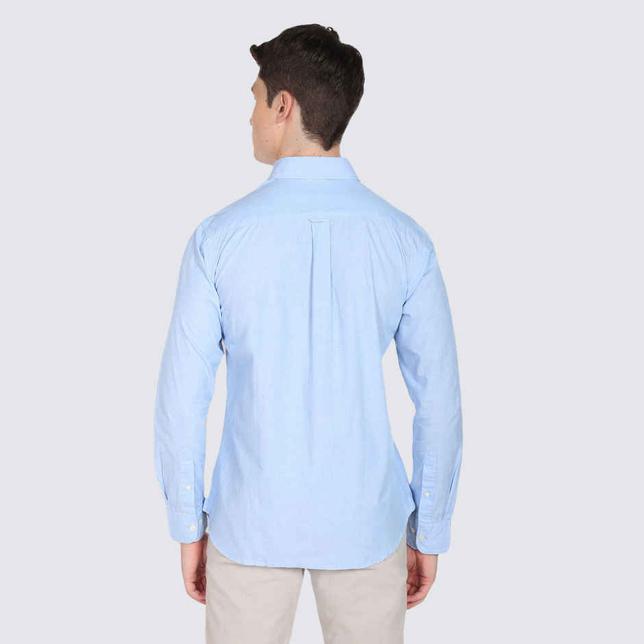 U.S. Polo Assn. Men's Two Tone Shirt | Light Blue - 40