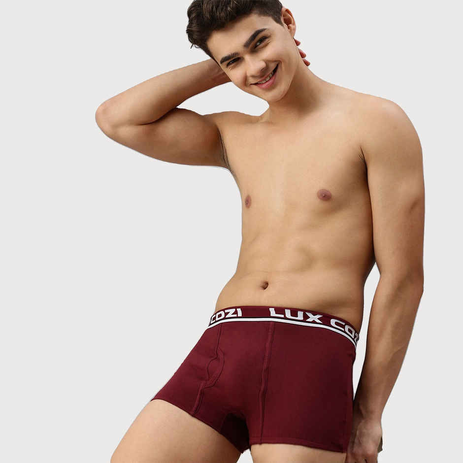 Lux Cozi Men's Solid Trunk | Assorted | 90 cm
