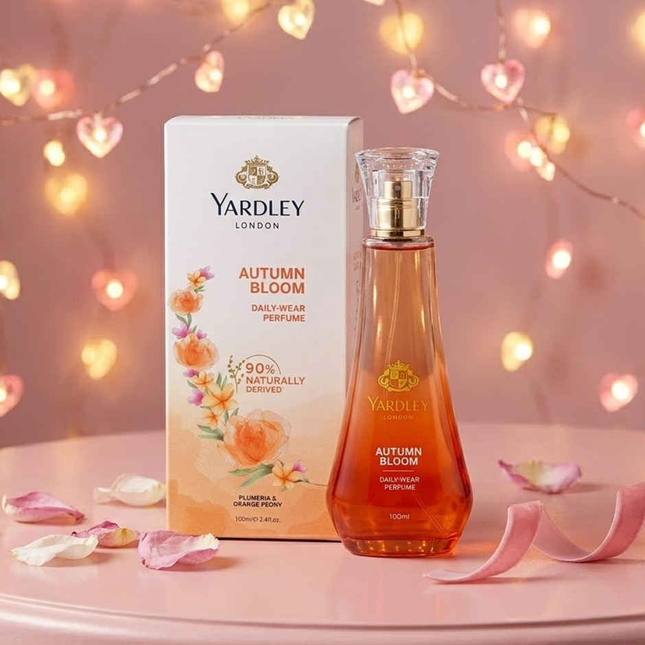 Yardley London Autumn Bloom Daily Wear Perfume | Plumeria And Orange Peony Perfume For Women