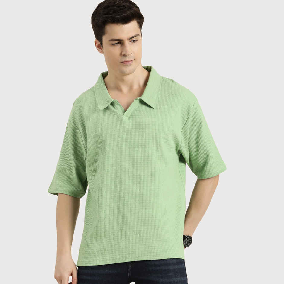 Dillinger Men's T-shirt Oversized | DLOVRPL001PGRN | Pista Green - XL