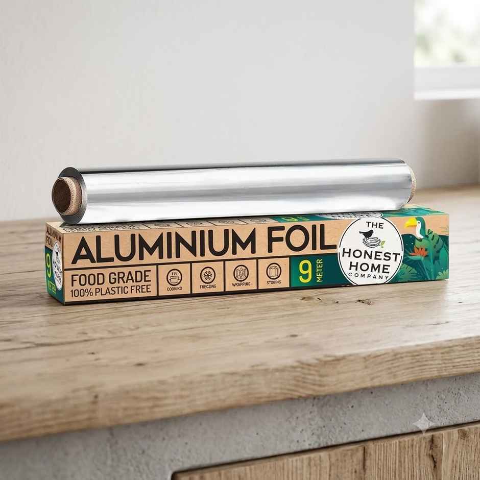 The Honest Home Company Aluminium Foil - 9 meter