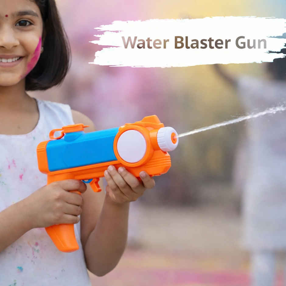Toyshine Water Gun Toy | 180 ml Capacity | High Pressure Summer Water Blaster for Kids