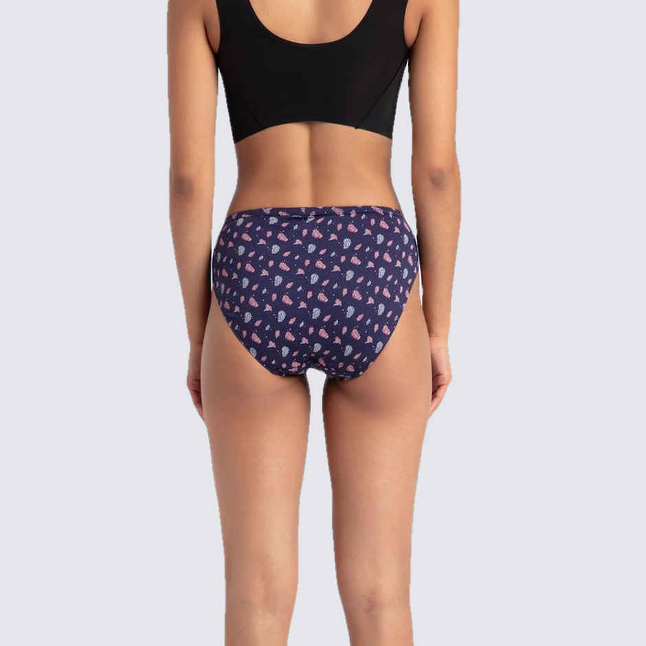 Jockey 1410 Women's Medium Coverage Super Combed Cotton Underwear Bikini (PO3, Assorted)