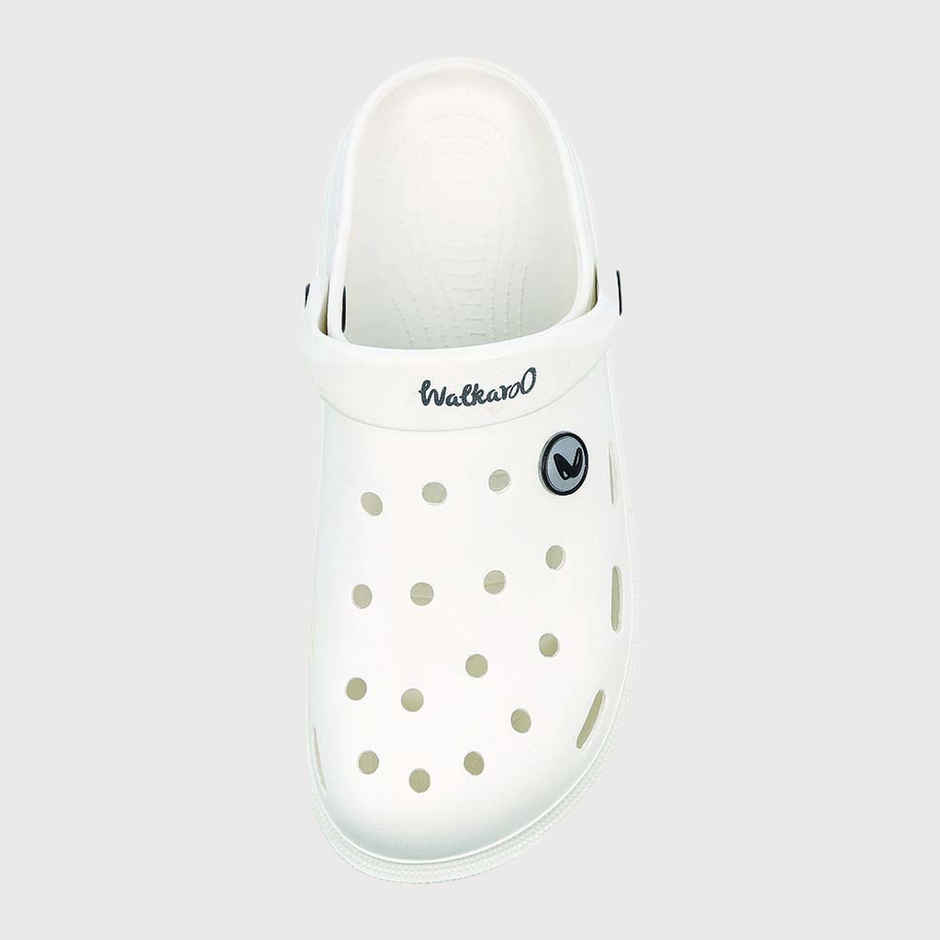 Walkaroo Men's Clogs - WC4843 White UK8