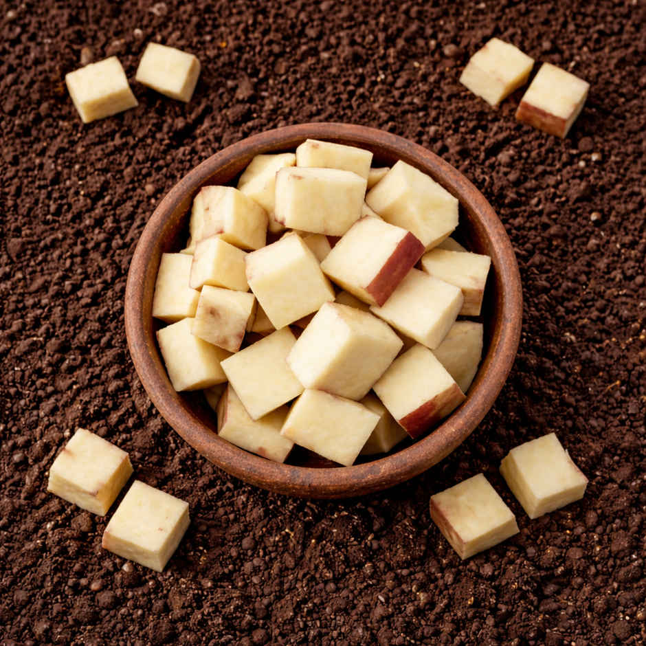 Organically Grown Sweet Potato Diced