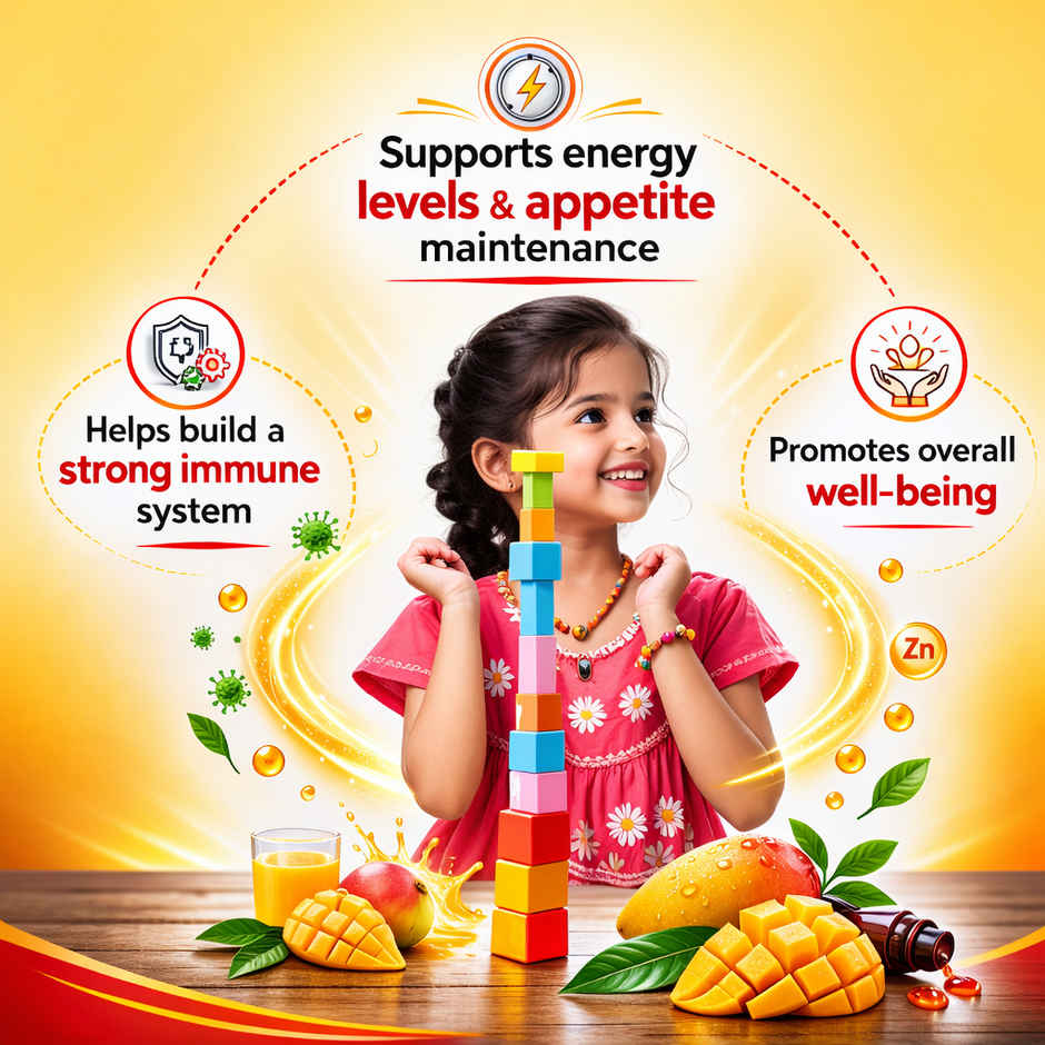A to Z NS Multivitamin and Multimineral Mango Syrup Mango