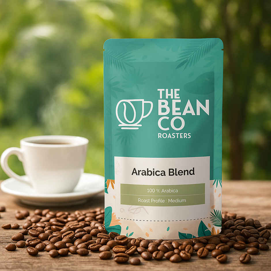 THE BEAN CO ROASTERS Arabica Blend Medium Roast Premium Coffee - Arabica