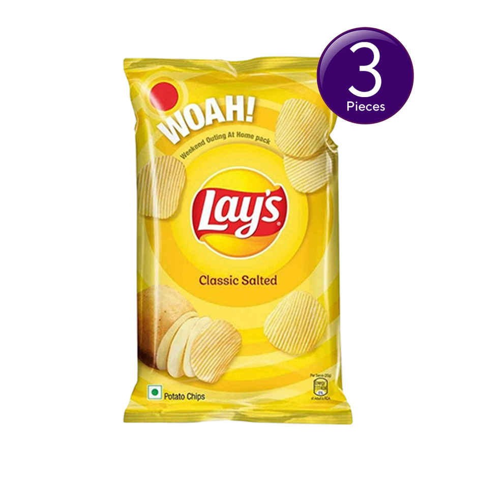 Lay's Classic Salted Potato Chips Combo