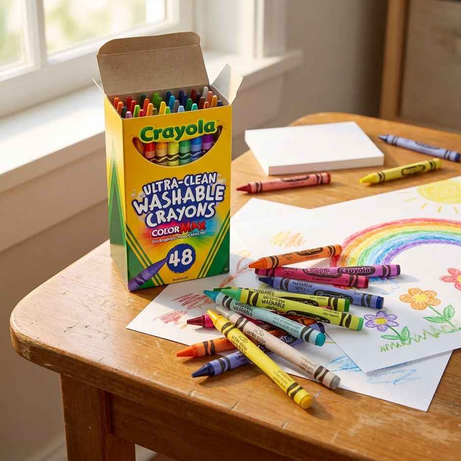 Crayola Ultra Clean Washable Color Max Crayons | Standard Size