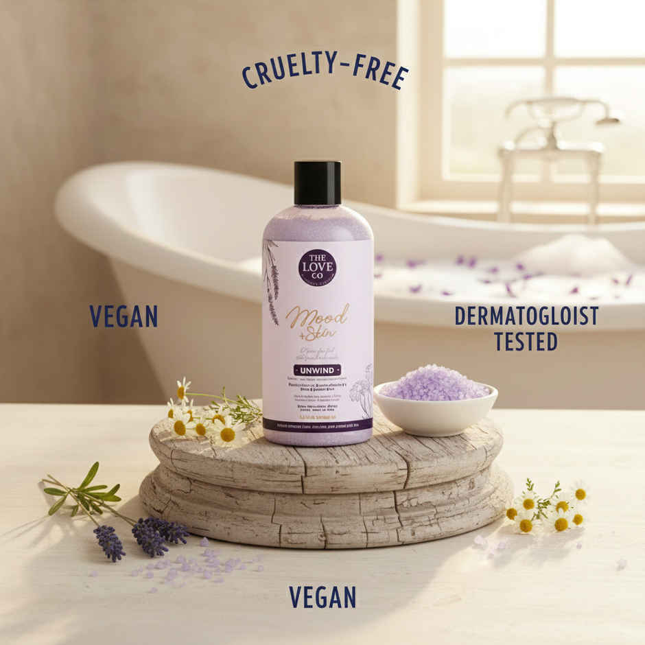 The Love Co Unwind Lavender Epsom Bath Salt | Unscented