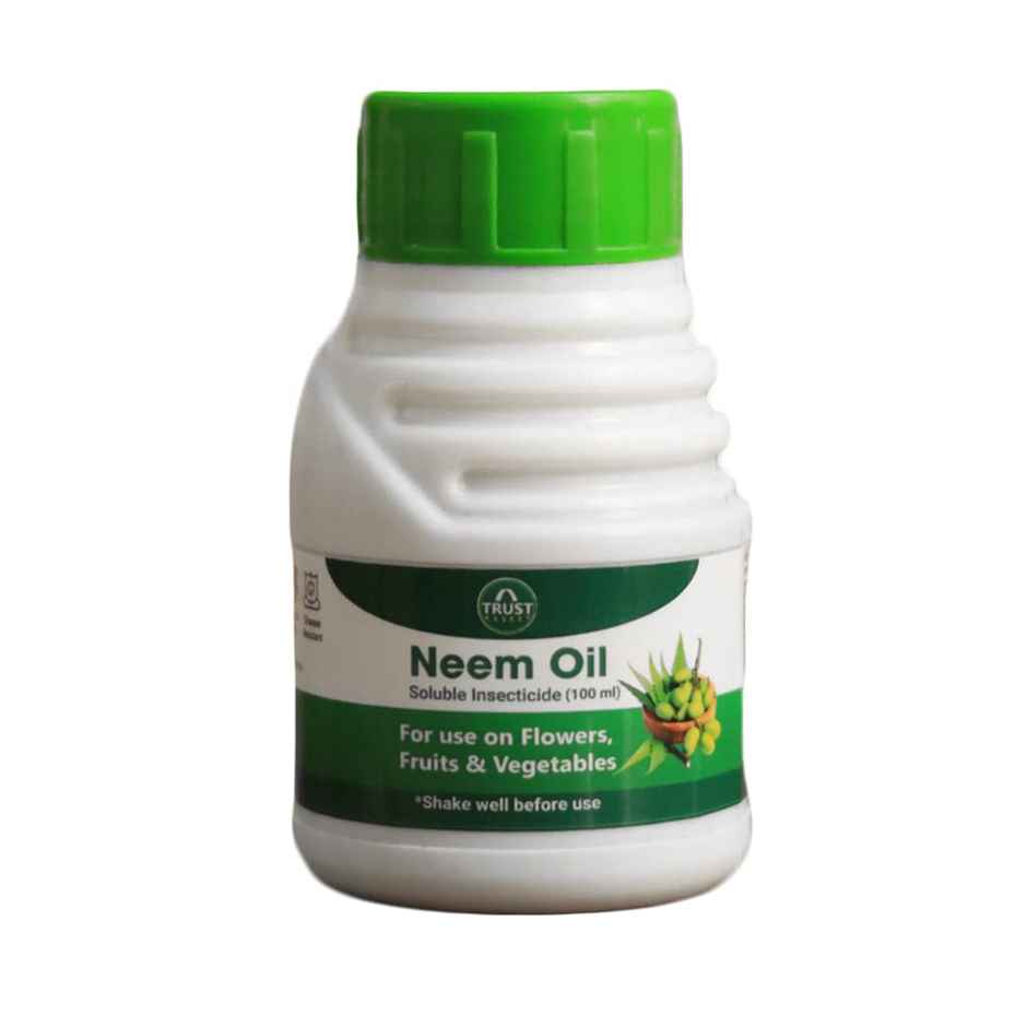 Trustbasket Neem Oil For Plants (100Ml) - Organic Eco-Friendly Pesticide To Reduce Harmful Pest
