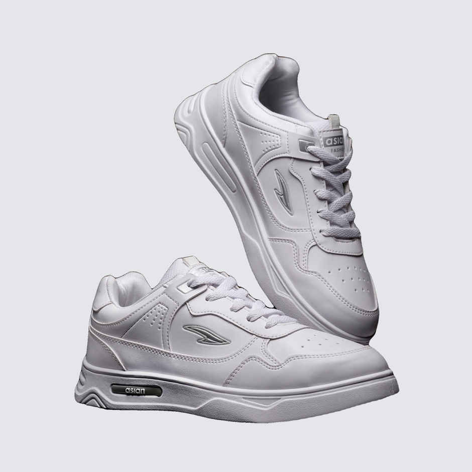 Asian Boston-01 Men Sneakers White (Size-6)