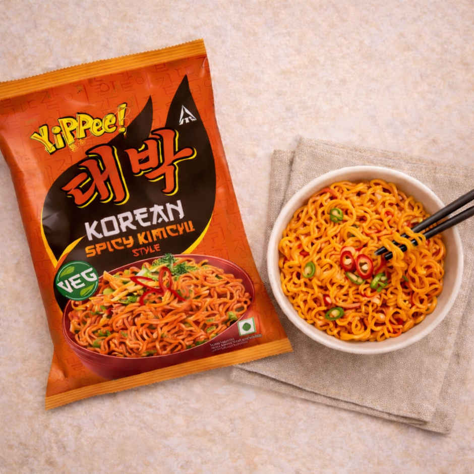 Yippie Korean Kimchi Noodles