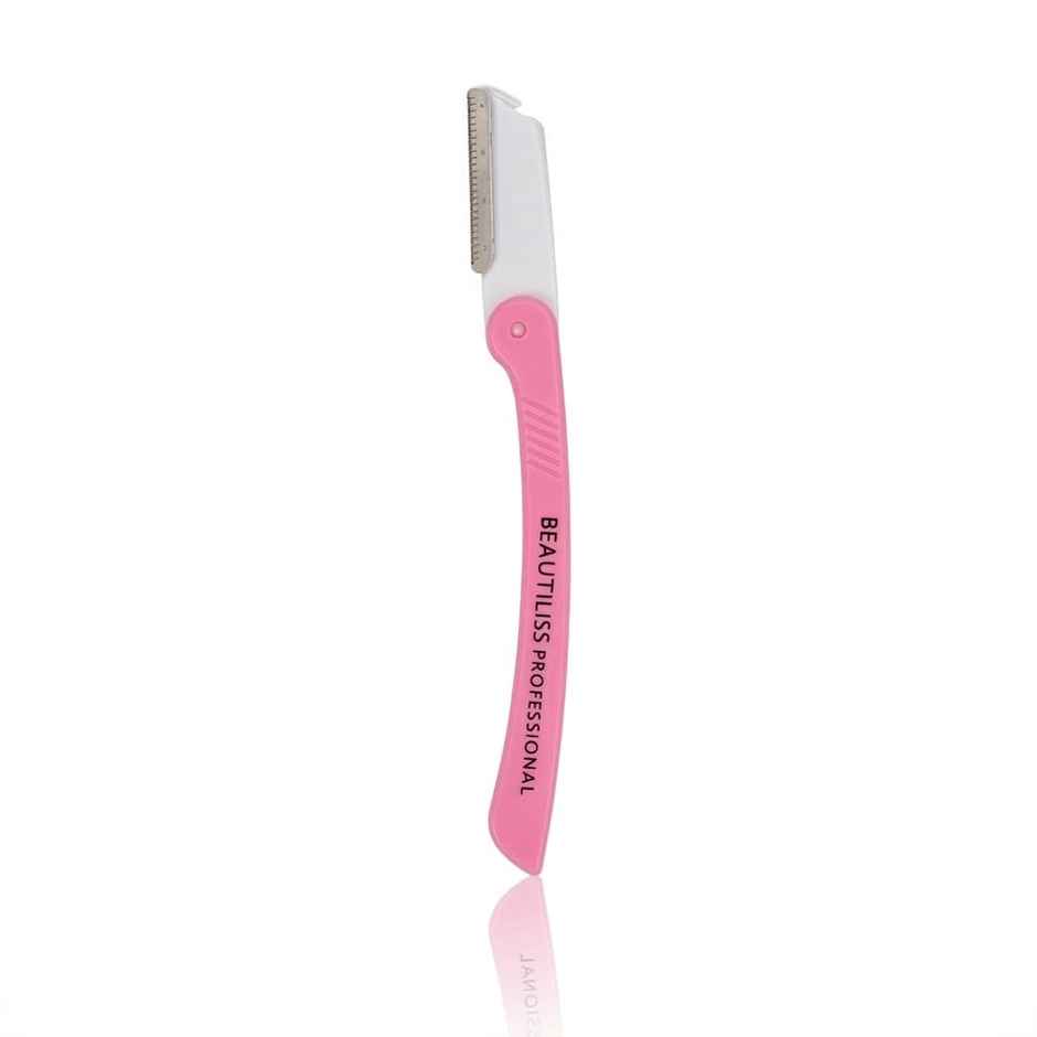 Beautiliss Folding Face & Eyebrow Pain-Free Hair Removal Razor - 1 Pcs (Color Vary)