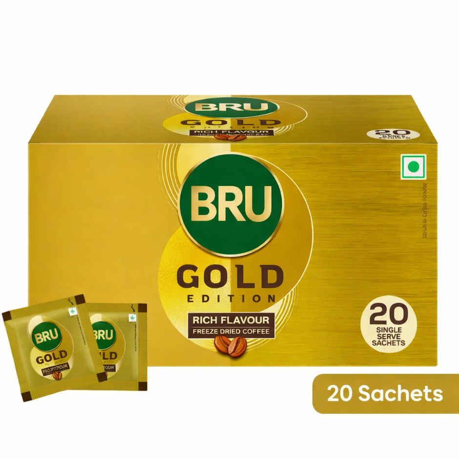 Bru Gold Freeze Dried Sachets