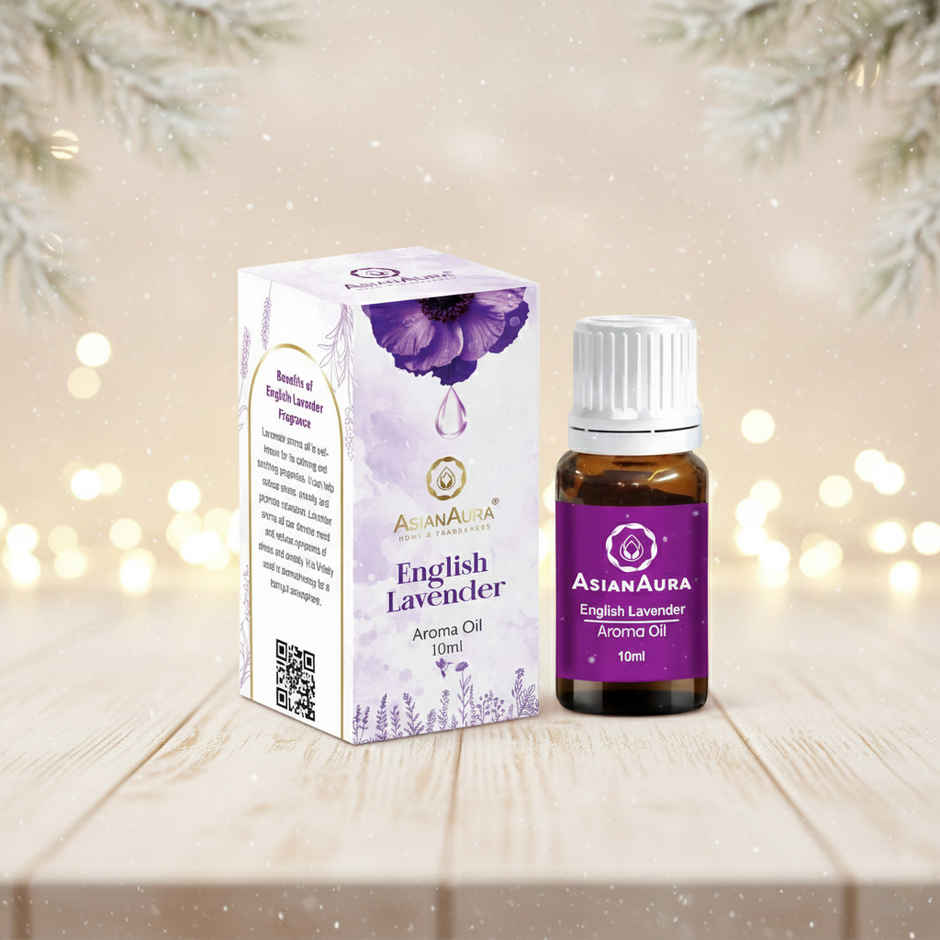 Asian Aura Diffuser Aroma Oils For Home Fragrance 10 ml English Lavender
