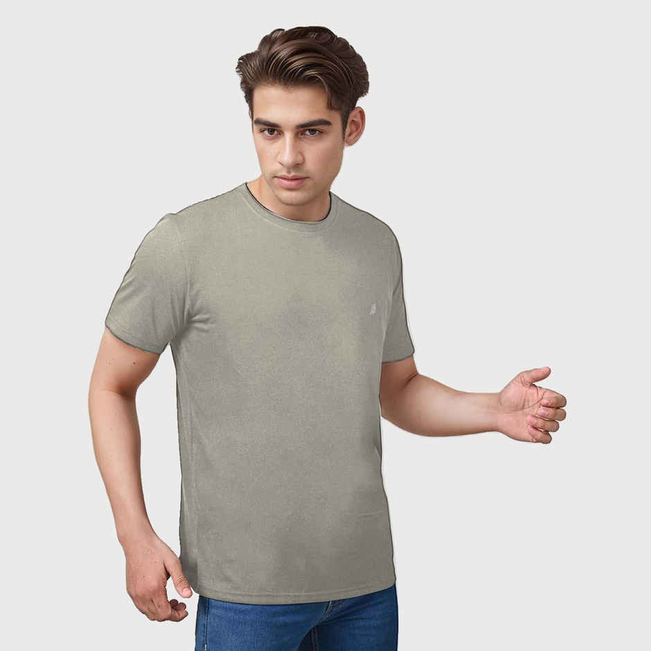 Lux Nitro Men's Round Neck T-shirt | Grey - XL