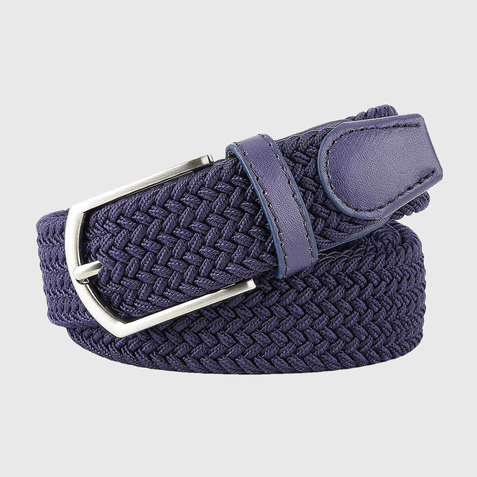 Zoro Unisex Woven Fabric Belt | Blue - 40 Inches