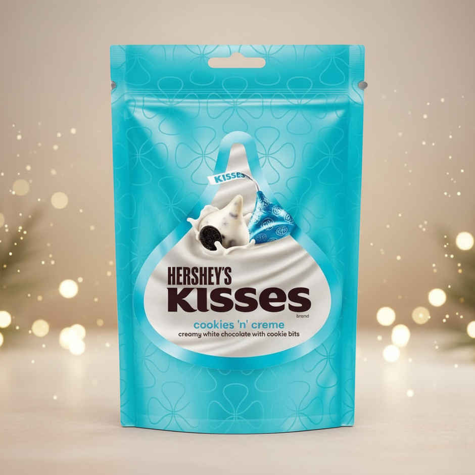 Hershey'S Kisses Cookies 'N' Cream Chocolate Share Bag Combo