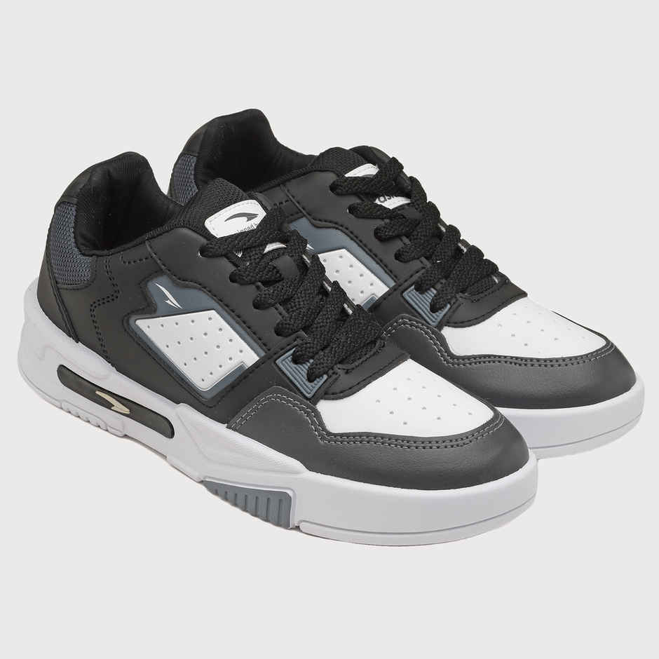 Asian Men s Mexico-02 Black Grey Sneakers | UK-10