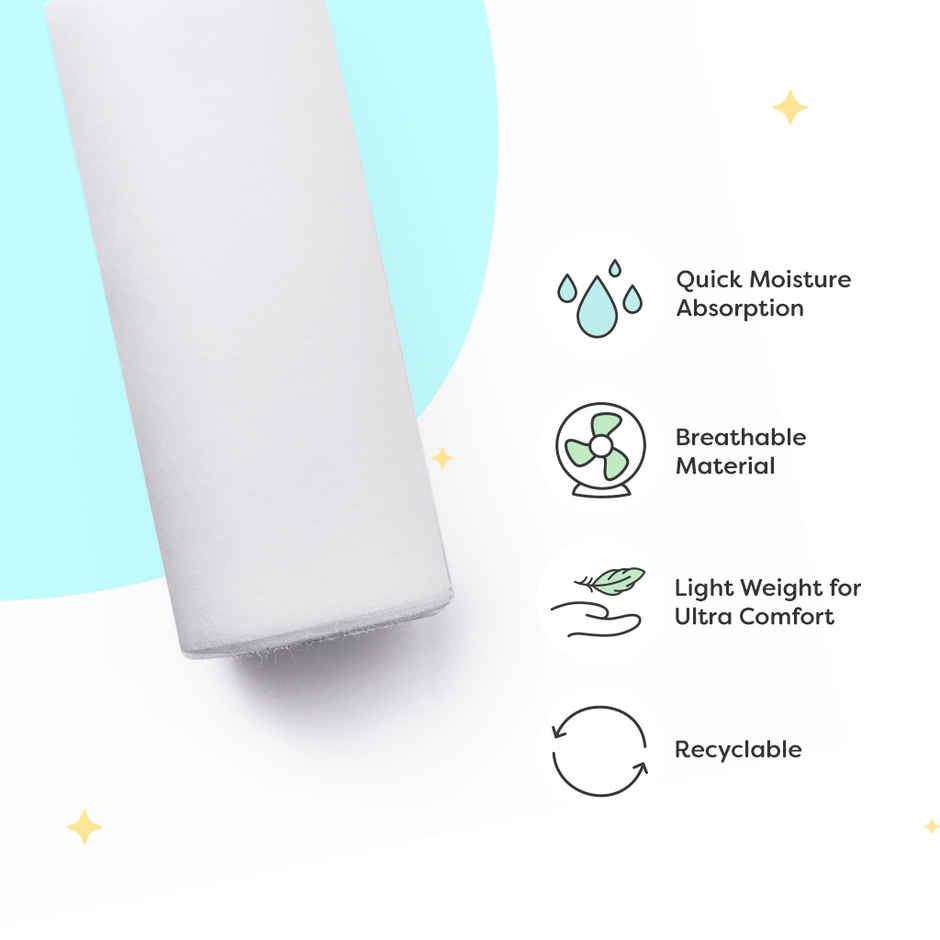 SuperBottoms Basic Reusable Cloth Diaper with Ultra Thin pad & 5 Disposable Top Sheets | Free Size