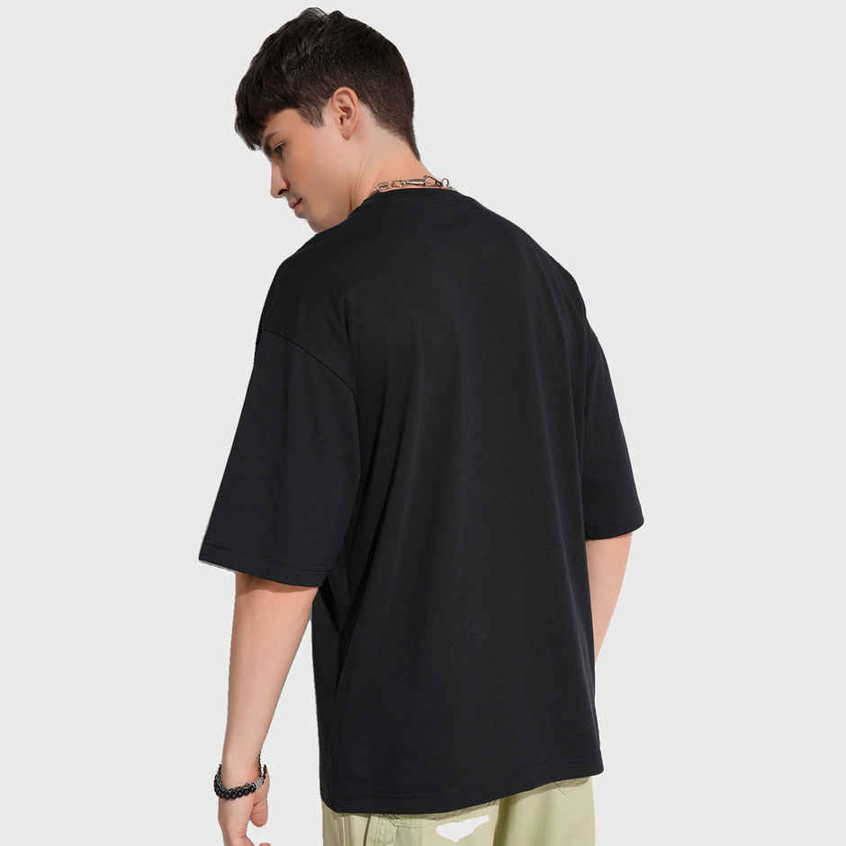 HIGHLANDER Men's Printed T-shirt | Black - XL