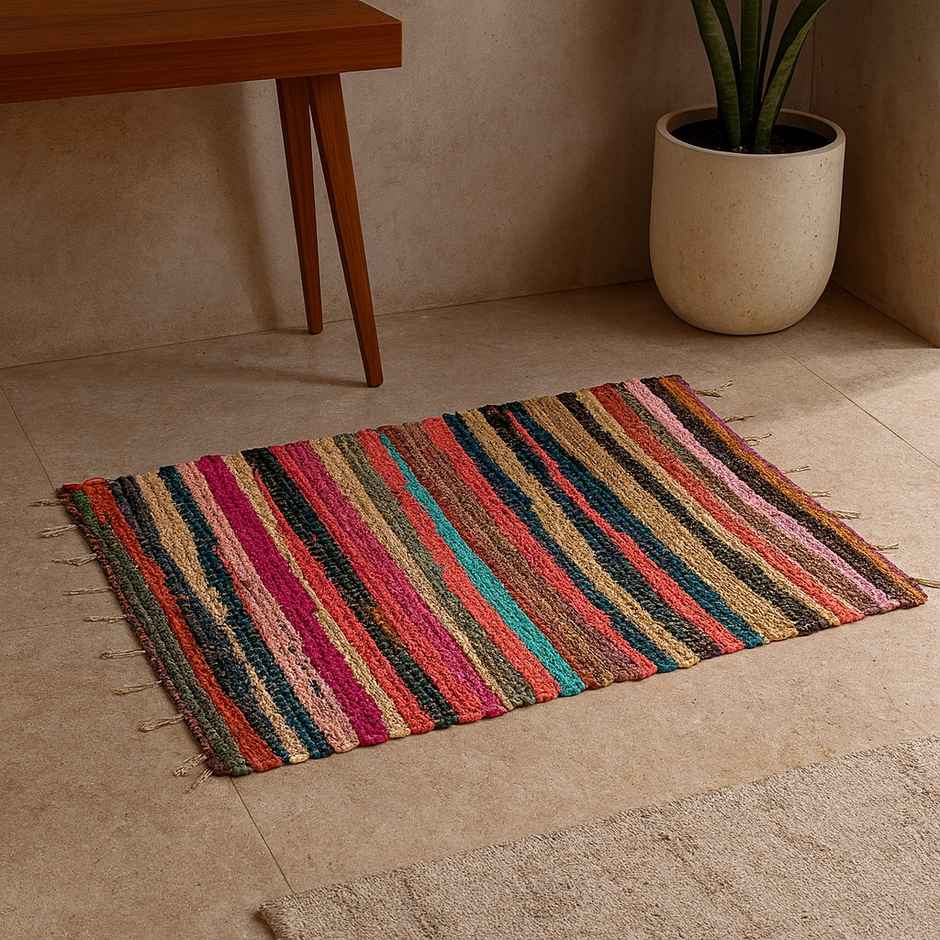 Elegant Weavers Jonti Floor Mat | 58 x 38 cm | Assorted